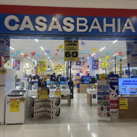 Logo da loja casas bahia